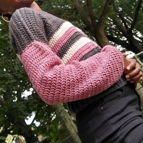 Handmade Striped Sweater - Picture 6 of 7